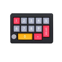 Programable totalmente caliente interruptor mecánico intercambiable 7 color RGB luz Juego Mini teclado - details 9
