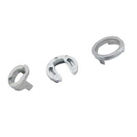 Kit De Reparación Para Cerradura De Puerta Delantero De Coche 7 Piezas Compatible Con VW POLO 9N GOLF IV AUDI A6 SKODA FABIA Material Aleación De Zinc Color Plateado - details 5