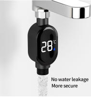 Termómetro De Ducha Inteligente Y Impermeable Con Pantalla De Temperatura Digital Para Grifo Medidor De Temperatura Del Agua Para Bebés - details 2