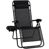 ALLINLIFE Silla plegable camping Tipo Tumbona  de mentira antivuelco y multiposición - details 4