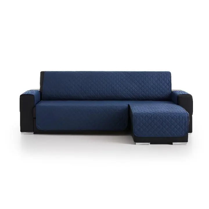 Funda de Sofá Chaise Longue 200 Cm Belmarti - Cubre Sofá Reversible y Acolchado de Alta Calidad para Proteger y Personalizar tu Sofá - 1