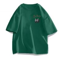 Camiseta De Verano Para Hombre Edici\u00f3n Limitada Talla M-8XL Estilo Casual Coreano Suelta Con Estampado De Gato Negro Anime - details 4
