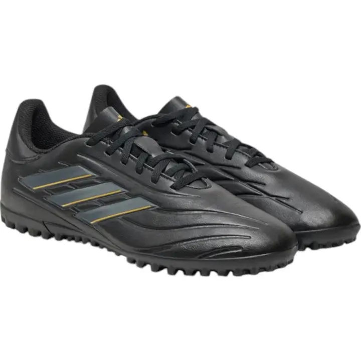Zapatillas Adidas Copa Pure 2 Club Tf Turf Negro Dorado Ig8728 Futbol Cesped Artificial Hombre - 1