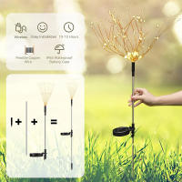 Luz De Jardín Solar LED Impermeable Con 8 Modos De Fuegos Artificiales Para Paisaje Jardín Decoración De Navidad Y Fiesta - details 6