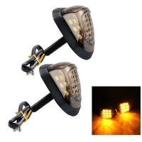Par De Señales De Giro Para Motocicleta 12V Con 9 LEDs Luz Amarilla Indicadores De Señalización Con Interruptor Piranha - details 12