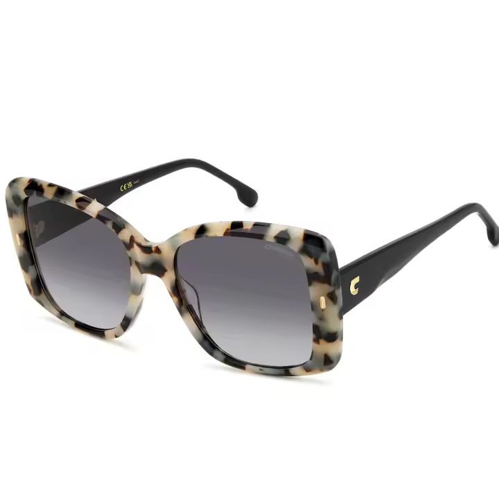 Gafa de sol CARRERA 3030/S AHF (9O) WHITE HAVANA/DARK GREY SHADED CAL. 56 - 1