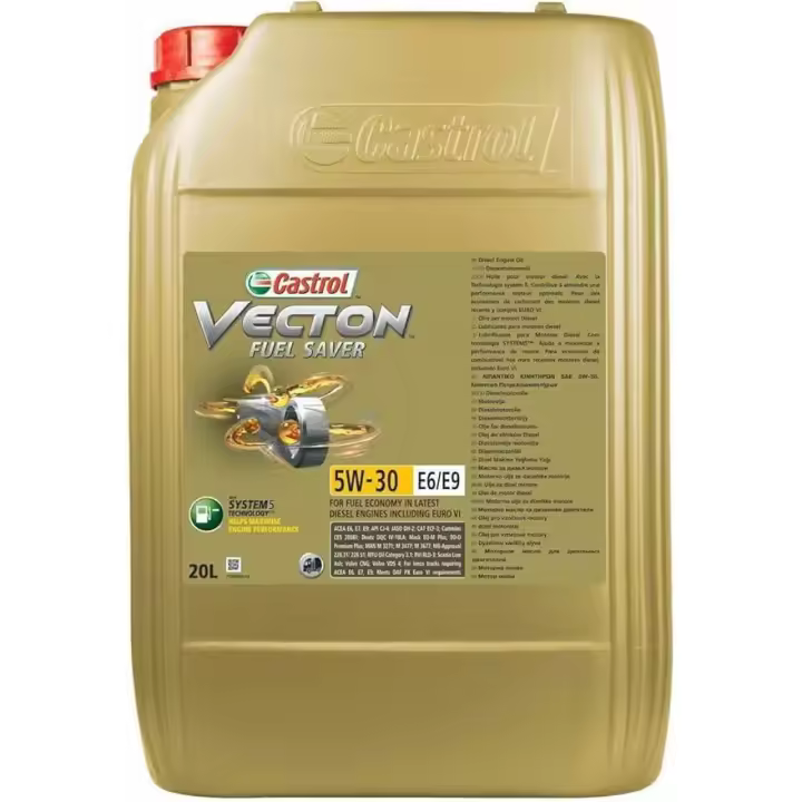 Castrol vecton Fuel Saver 5 W de 30 E6/E9 antifricción 20L Bidón - 1