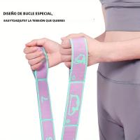 Cinta De Estiramiento De Yoga Resistencia Deportiva Para Danza Gimnasia Ejercicio Pilates Cinta De Terapia Física - details 3