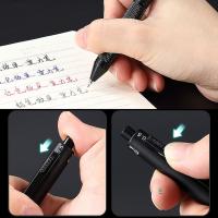 Bolígrafo Multifunción 4 En 1 De Metal Con Sensor De Gravedad Para Estudiantes 3 Colores Mezcla De Bolígrafo De Bola Y Lápiz Mecánico Estuche De Firmas - details 10