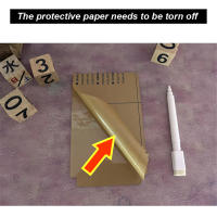 Luz Nocturna LED Transparente Y Luminosa Con USB Tablero De Mensaje Erasable Calendario Adorno De Escritorio Material Acrílico - details 4