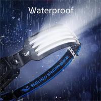 Linterna Frontal TD0125C De Dorsal De Tiburón Sonriente Recargable Impermeable Para Trabajo Nocturno Senderismo - details 14
