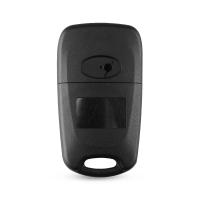 Banner - Carcasa mando llave coche 3 botones compatible con Hyundai Negro