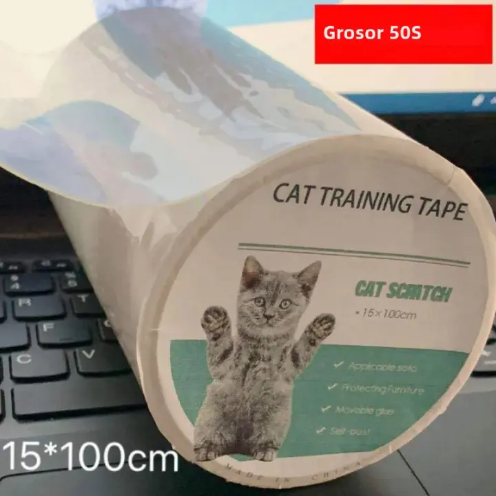 Cinta Antirascas Para Gatos Transparente 15x100cm Protección De Muebles Guardia De Sofá Prevenção De Rasguños Adhesivo Para Muebles - 1