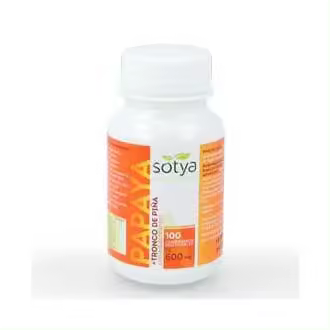 Sotya Papaya 100Com. 600Mg. Enzimas de Papaya | Digestión Saludable - 1