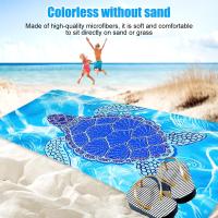 Toalla Playa, Toalla de Playa Grande Microfibra, Toalla de Playa Grande y Suave 90 x 180cm, Absorbente, Secado Rápido, Antiarena, para Viajes, Natación, Camping, Vacaciones - details 1