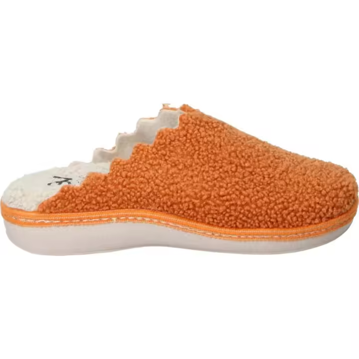 ZAPATILLAS DE CASA SALVI 18L0000105 PARA MUJER - PANTUFLAS DESTALONADAS EN COLOR TEJA - ZAPATILLA DE CASA SIN CIERRE - CÓMODAS Y DE ALTA CALIDAD - 1