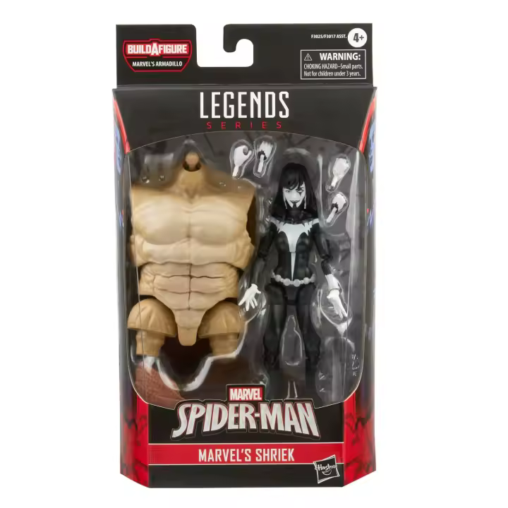 MARVEL LEGENDS SERIES FIGURA MARVEL`S SHRIEK SPIDER-MAN MARVEL BUILD A FIGURE - 1
