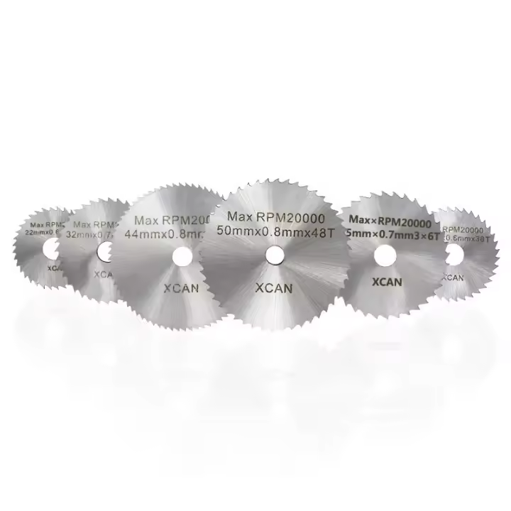 XCAN Hoja De Sierra Circular 22-60mm Mini Para Herramientas Rotativas Dremel Acero HSS Discos De Corte Para Madera PVC Plástico DIY En Casa - 1