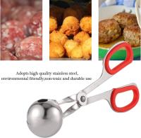 2 paquetes de carne sin palo, albóndigas de acero inoxidable con asas antideslizantes desmontables, pinzas de carne (1,38 "y 1,78") - details 3