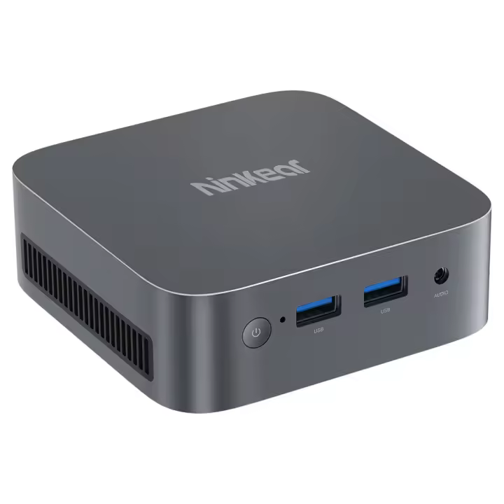 Mini PC Ninkear MBOX 11, Intel Twin Lake N150 4 Núcleos, 16GB RAM 512GB SSD, Windows 11 Pro, HDMI 2.0 + DP 1.4 (4K@60Hz) Doble Pantalla, WiFi 5 Bluetooth 5.0, 2*USB 3.0, 2*USB 2.0, 1*RJ45, 1Puerto para Auriculares, Para Uso en el Hogar y Trabajo - 1