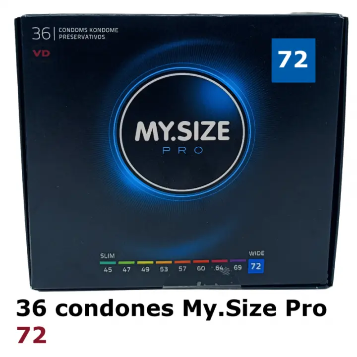 My size 36 Condones My Size Pro 72 - 223x72 mm 4025838436728 - 1