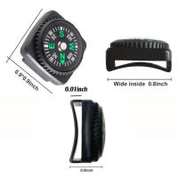 10pcs Mini Compas En Pulsera Portátil Desmontable Para Camping Y Senderismo Herramienta De Navegación De Sobrevivencia Emergencia Resistente Al Agua Y Choques - details 0