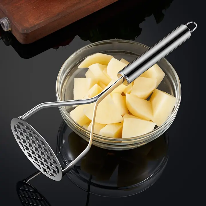 Triturador De Papas De Acero Inoxidable Resistente Máquina De Molienda Manual Para Cocina - 1
