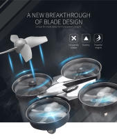 JJRC H36 2.4G Mini Dron RC Cuadrocóptero 4CH Juguete Dron Con Luz LED Para Niños Juguete Dron Sin Cabeza Para Niños - details 2