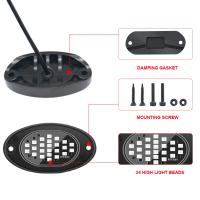 Nueva Diseño 2pcs Luz De Resaltado Universal LED Para Coche Lámpara De Bajo Carro Neón Impermeable Accesorio Modificado - details 7