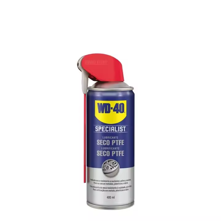 WD 40 WD40 Lubricante Seco con PTFE para Protección Contra el Desgaste y Mayor Lubricación en Cadenas, Engranajes y Herramientas Eléctricas - 1