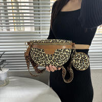 Nueva Bandolera De Pecho Para Mujer Con Estampado De Leopardo Bolso De Cintura Casual Bolso Transversal De Hombro Moda Bolsa De Monedas Diseñadora - details 0