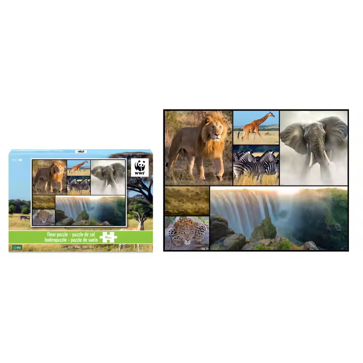 WWF ROMPECABEZAS - ÁFRICA 48 PCS - 1