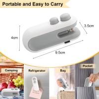 Mini Máquina Selladora De Bolsas Portátil Para Alimentos Y Snacks Sellador De Plástico Eco-amigable Para El Hogar - details 9
