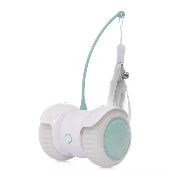 Gato eléctrico juguetes Amazon Venta caliente control remoto inteligente equilibrio coche pluma gato juguetes inteligentes alta interacción - 1