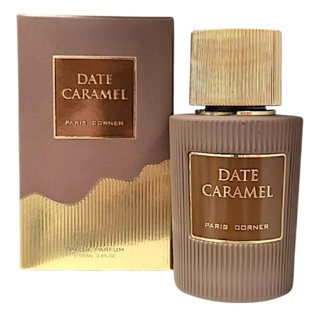Perfume Paris Corner Date Caramel EDP 100 ml – Fragancia Unisex Gourmand con Caramelo, Dátiles, Ámbar y Sándalo — oferta en Miravia