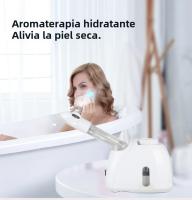 Humidificador De Vapor Facial Con Ozono Limpieza Profunda Para El Rostro Máquina De Vapor Para Spa En Casa Y Salón Cuidado De La piel Blanqueador - details 4