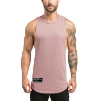Camiseta De Gimnasio Para Hombres Transpirable Verano Cuerpo Entrenamiento Sin Mangas Algodón Estilo Deportivo Casual - details 10