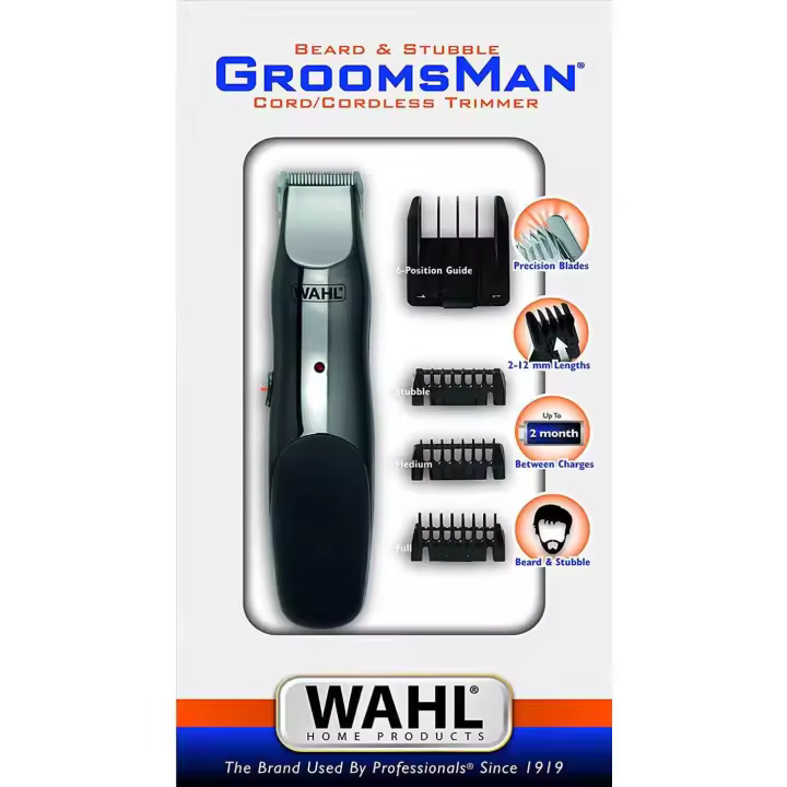 WAHL GROOMSMAN RECHARGEABLE TRIMMER Máquina de Corte Profesional - 1