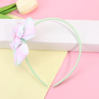 Diadema De Estrella Brillante Para Niñas Con Encaje Arcoíris Y Forma De Mariposa Accesorios De Cabello Para Niños Fiesta Fashion - details 2