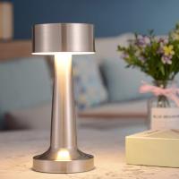 Lámpara De Mesa Recargable Retro Con Toque Metálico Para Decoración De Bar Y Café Restaurante Luz Nocturna LED Para Escritorio Y Dormitorio - details 2