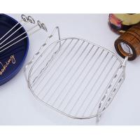 Soporte De Acero Inoxidable Para Asar Y Air Fryer Estilo De Barbacoa Doble Piso Resistente Y Duradero Para Hornear En Casa - details 11