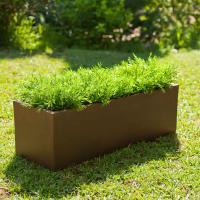 Newgarden - JARA Macetero Rectangular para Flores y Plantas Muy Resistente para Exterior e Interior de Estilo Moderno. Varios Colores y Tamaños. Jardinera Hecha de Polietileno en España - details 0
