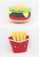 Juguete De Masticar Para Perro Hamburger De Peluche Juguetes Para Morder Para Cachorros Juguetes De Moler Para Mascotas Accesorios De Suministros Para Mascotas - details 5