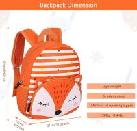 Mochila De Jardín De Infantes Mochila De Jardín De Infantes Mochila Escolar De Animales De Dibujos Animados Pequeños - details 0