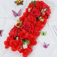 Arco De Flores Artificiales Para Boda Rosas Y Peonías De Seda Decoración De Reception/Banquet Estilo Floral Personalizable - details 16
