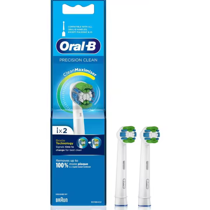 Oral-B Precisión Clean Cabezales de repuesto para cepillos eléctricos Pack de 5, 4, 3 o 2 unidades - 1