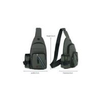 Bolso Cruzado Deportivo casual para helbres with crematernas dules, perfecto para Uso Diario, Viajes, para llevar teléfono Celular, Llaves y artículos Pequeños. Regalo ideal para el Día del Padre, Halloween, Navidad o para estudiantes universitarios - details 3
