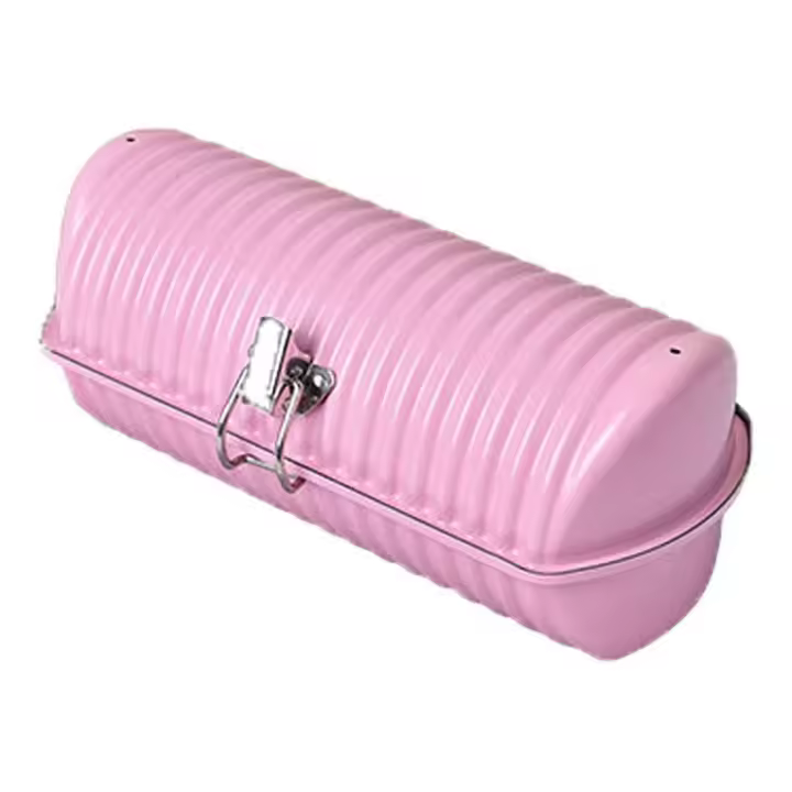 Pan Toast Cake cylinder en forma de Caja de tostadas Molde de pan de Arce de Carbono - 1