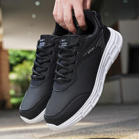 Zapatos De Correr Para Hombre Impermeables Resistentes Al Desgaste Talla Grande 48 Cuero Sintético Transpirables Para Atletismo Y Deporte Casual - details 11