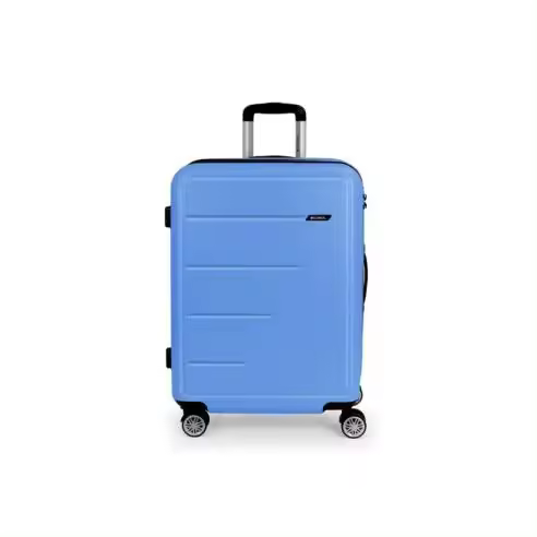 Gabol Future Plus Maleta Grande Extensible - 4 Ruedas Dobles - Rígida ABS - Candado Combinación - 76 x 54 x 30/33 Cm - 105,5/116,1 Litros - 1